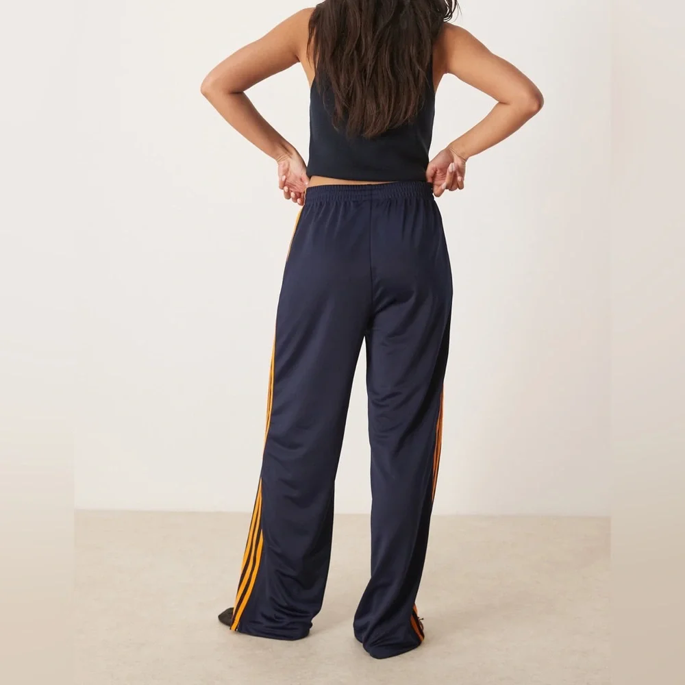 adidas Adicolor Classic Firebird Loose Women’s Track Pants -Night Indigo JW1229 - Picture 2 of 9